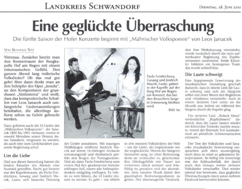 Zeitung Landkreis Schwandorf: A Successful Surprise